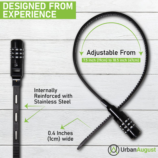 Multi-Purpose Combination Adjustable Zip Lock – Urban August