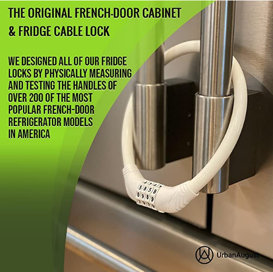 Refrigerator Door Lock from Urban August - Day By Day in Our World