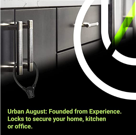 Urban August Dual Lock and Key Medicine & Refrigerator Lockbox